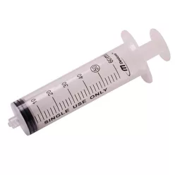 Fecskendő 60ml gumidugós  luerlock