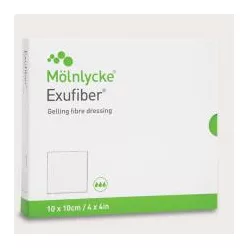 Exufiber 15 x 15 cm polymer kötszer 10 db/doboz