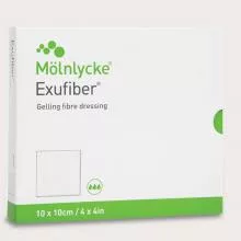 Exufiber 15 x 15 cm polymer kötszer 10 db/doboz