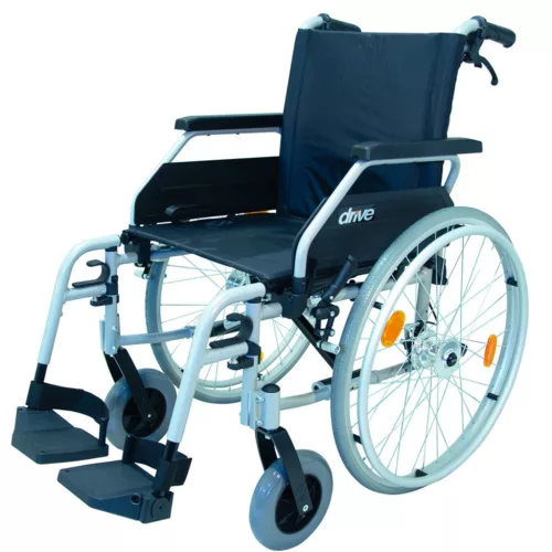 Kerekesszék standard LITEC 2G alumínium - Méret 38cm+dobfék