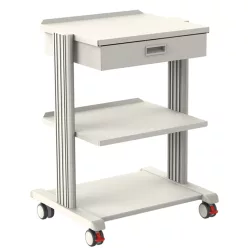Műszer kocsi SMART2  2 polcos +1 fiók