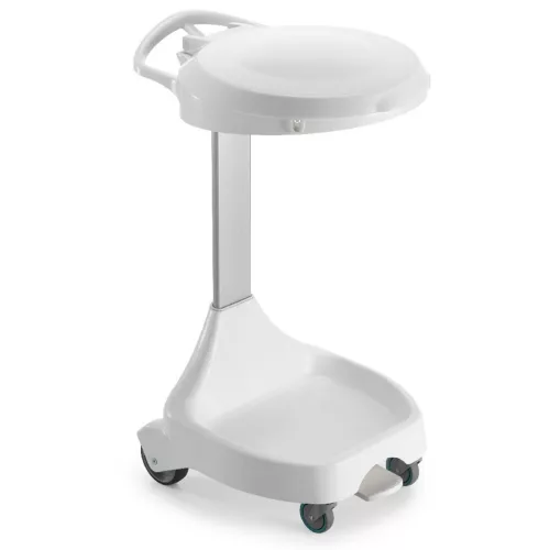 Szennyesgyűjtő kocsi Smile 20 pedállal   120 l
