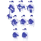 ImmoVest3 vállizület rögzítő mellény - Méret 2-es