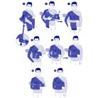 ImmoVest3 vállizület rögzítő mellény - Méret 4-es