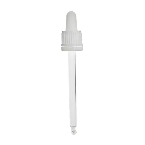 Műanyag kupak 18mm üvegpipetta  szemcseppentő