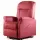 FLAVIA burgundy állítófektető fotel 2  motoros