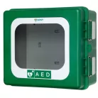 ARKYZÖLD defibrillátor fali kabin  kültéri  riasztóval