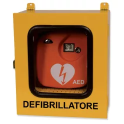 Defibrillátor fali kabin  kültéri ORANGE