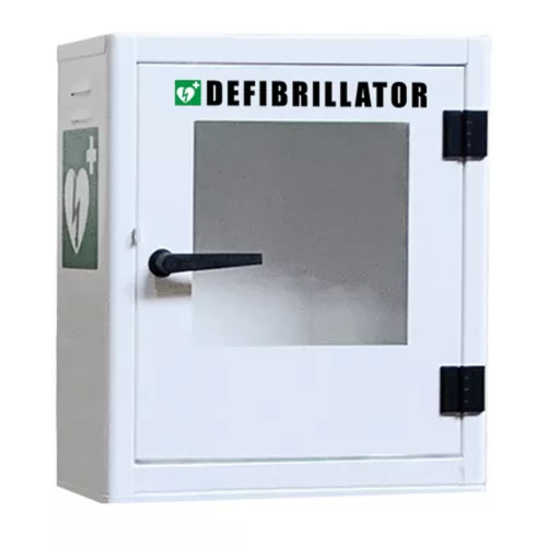 Defibrillátor fali kabin  kültérre és beltérre