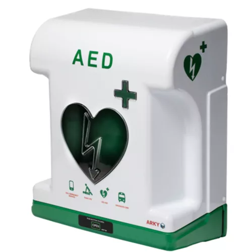ARKY Core Classic defibrillátor fali kabin  kültéri  riasztóval  fűtéssel