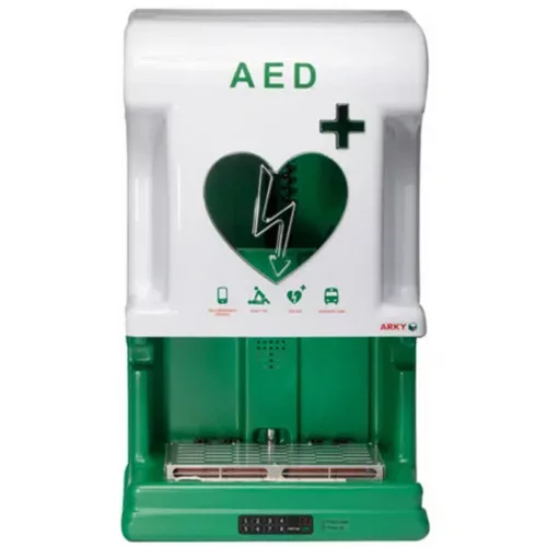 ARKY Core Classic defibrillátor fali kabin  kültéri  riasztóval  fűtéssel
