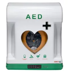   ARKY Core Classic defibrillátor fali kabin  kültéri  riasztóval  fűtéssel  zárral