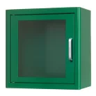 ARKY ZÖLD defibrillátor fali fém kabin