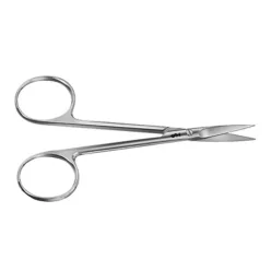 AESCULAP írisz keskeny olló  egyenes H/H  11 cm  BC110R