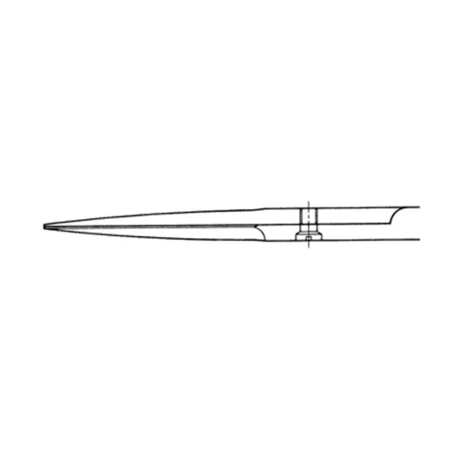 AESCULAP írisz keskeny olló  egyenes H/H  11 cm  BC110R
