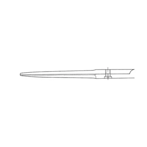 AESCULAP sebészeti olló egyenes  Tompa/Hegyes  16.5 cm  BC326R