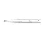 AESCULAP METZENBAUM olló  egyenes  Tompa/Tompa  14.5 cm  BC601R