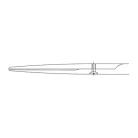 AESCULAP MAYO TC DUROTIP keskeny olló  egyenes Tompa/Tompa  17 cm  BC242R