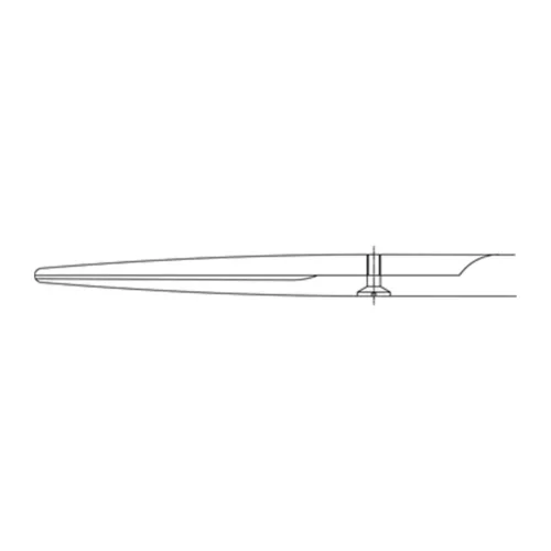 AESCULAP MAYO TC DUROTIP keskeny olló  egyenes Tompa/Tompa  17 cm  BC242R
