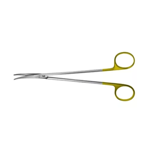 AESCULAP METZENBAUM TC DUROTIP olló  hajlított  Tompa/Tompa  14.5 cm  BC261R