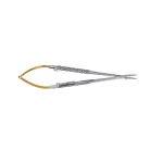 AESCULAP CASTROVIEJO TC DUROGRIP tűfogó  egyenes  0.4/18 cm  BM003R