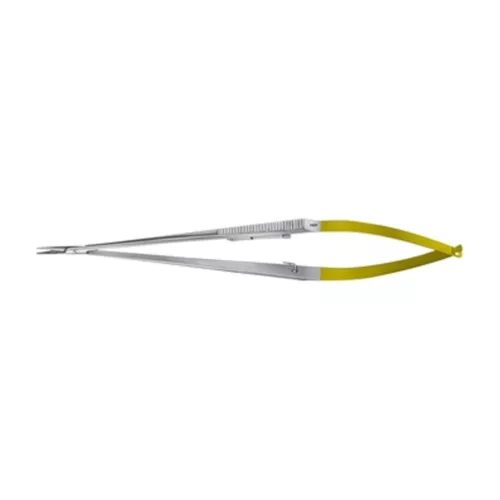 AESCULAP CASTROVIEJO TC DUROGRIP tűfogó  egyenes  0.2/18 cm  BM004R