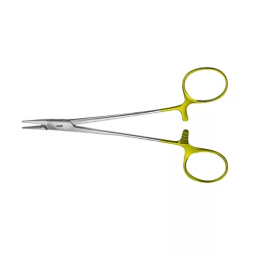 AESCULAP BABYCRILEWOOD TC DUROGRIP tűfogó  egyenes  15 cm  BM013R