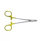 AESCULAP BABYCRILEWOOD TC DUROGRIP tűfogó  egyenes  14.5 cm  BM016R