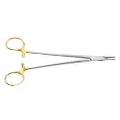   AESCULAP CRILEWOOD TC DUROGRIP tűfogó  egyenes  18.5 cm  BM017R