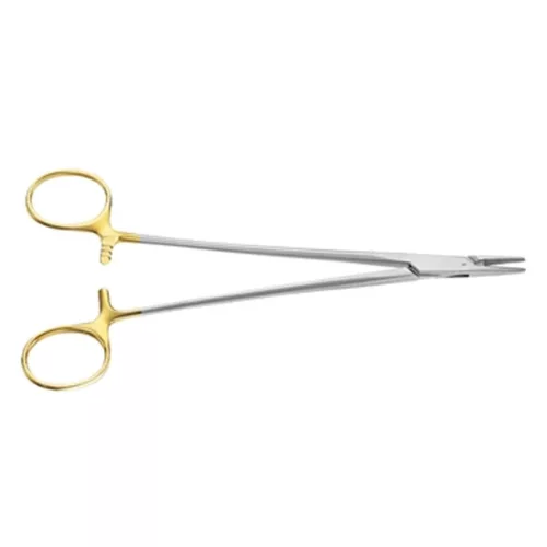 AESCULAP CRILEWOOD TC DUROGRIP tűfogó  egyenes  18.5 cm  BM017R