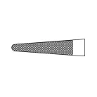 AESCULAP CRILEWOOD TC DUROGRIP tűfogó  egyenes  18.5 cm  BM017R