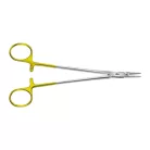 AESCULAP HEGARMAYO TC DUROGRIP tűfogó  egyenes  15 cm  BM065R