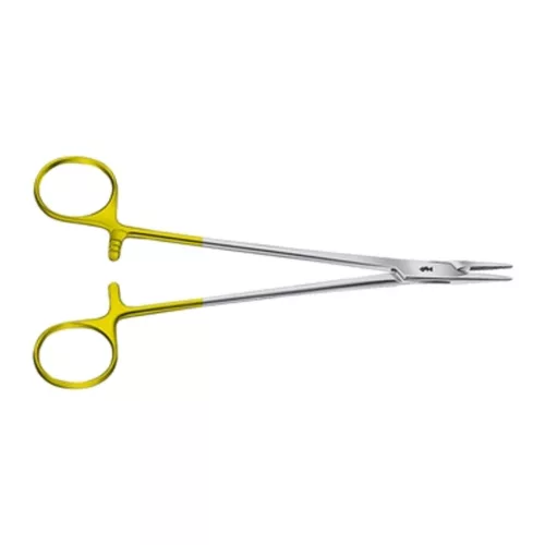 AESCULAP HEGARMAYO TC DUROGRIP tűfogó  egyenes  15 cm  BM065R