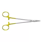 AESCULAP HEGARMAYO TC DUROGRIP tűfogó  egyenes  18.5 cm  BM066R
