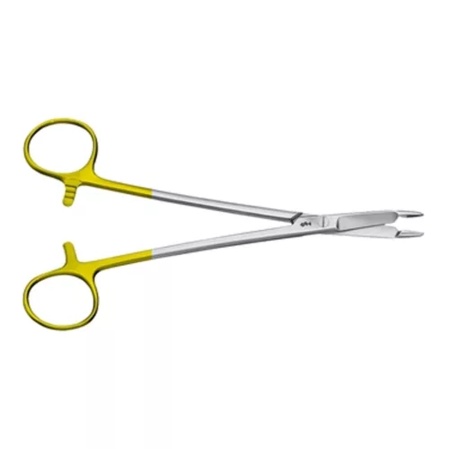 AESCULAP HEGAROLSEN TC DUROGRIP tűfogó  egyenes  16.5 cm  BM124R