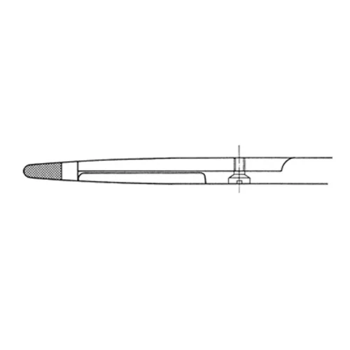 AESCULAP HEGAROLSEN TC DUROGRIP tűfogó  egyenes  16.5 cm  BM124R