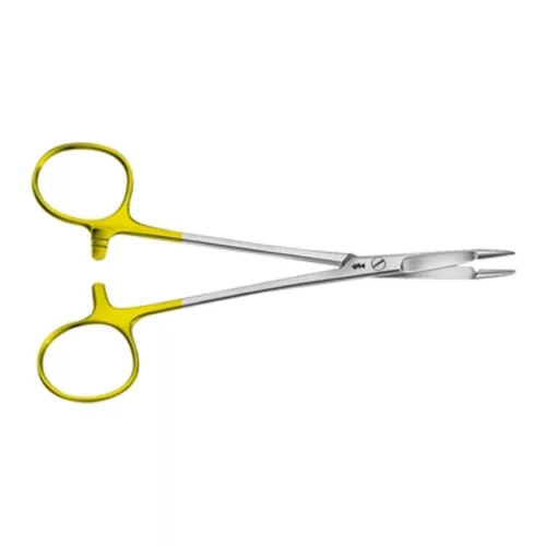 AESCULAP HEGAROLSEN TC DUROGRIP tűfogó  egyenes  14.5 cm  BM128R