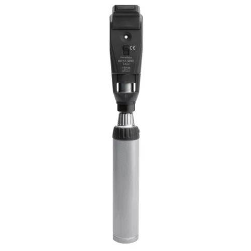 HEINE BETA 200S 3,5V LED oftalmoscop + retinoscop SET USB kábel + töltő + táska