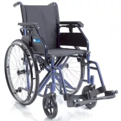   Kerekesszék DUAL  gyorskioldású aluminium kerekekkel 150kgig - Ülésszélesség 43-cm