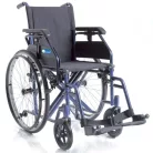 Kerekesszék DUAL  gyorskioldású aluminium kerekekkel 150kgig - Ülésszélesség 45-cm