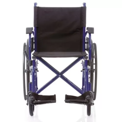 Kerekesszék DUAL  gyorskioldású aluminium kerekekkel 150kgig - Ülésszélesség 45-cm
