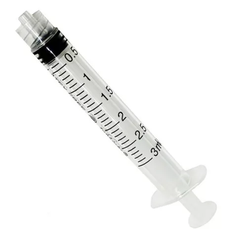 Fecskendő CHIRANA 3ml, LuerLock