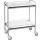 Műszer asztal ALUMINIUM 40 kg/polc 70x50xh78 cm