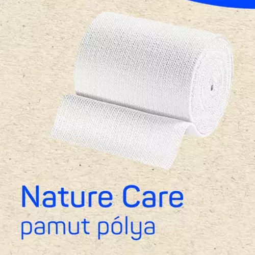 Nature Care pamut kötésrögzítő pólya 6cmx5m