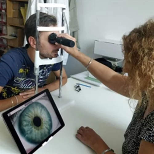 MIC WiFi & USB IRISCOPE + szoftver + állvány