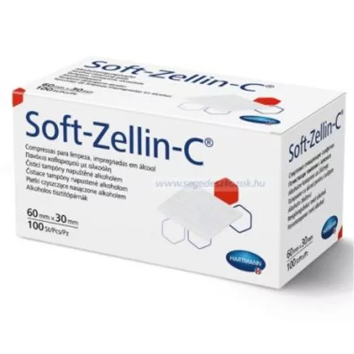 SoftZellin C alkoholos törlő 60x30mm (100db)