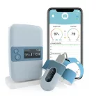 Viatom Baby O2 S2 Légzésfigyelő készülék külső állomással Véroxigénszint Pulzus Mozgás