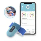 Viatom Baby O2 S2 Légzésfigyelő készülék külső állomással Véroxigénszint Pulzus Mozgás