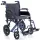 GoUp fékkaros transport kerekesszék 150 kgig - Méret 46cm