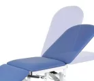 Lytus eletromos 3 részes vizsgálóágy, 200 kgig, 62cm széles - Méret Fekete